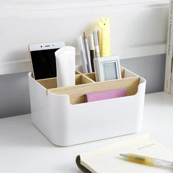 

Storage Box Makeup Drawer Organizer Jewelry Nail Polish Makeup Container Mobile Phone Five-Compartment Sundries Storage Box