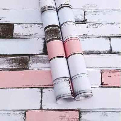 brick pattern waterproof self-adhesive wallpaper self-adhesive wallpaper  imitation brick stickers 3 meter  long color 34