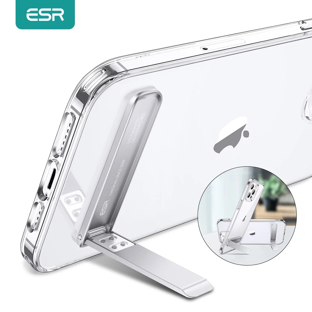 ESR Holder for Phone Stand Kickstand iPhone 13 12 11 Pro Samsung Note 20 Xiaomi Phones Boost Metal Foldable Cradle | Мобильные