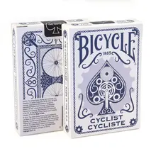 Велосипедный велосипедист игральные карты синий/красный Стандартный размер покера Ограниченная серия колода новые Запечатанные волшебные карты фокусы реквизит 1 шт