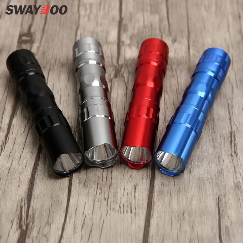 Swayboo 3w Keychain 4 Colors Mini Flashlight Aluminum Custom Gift Led