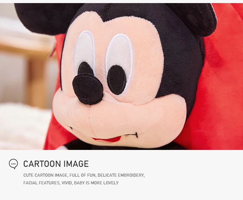 Disney милый детский плюшевый рюкзак с героями мультфильмов, игрушка, мини школьные сумки, детские подарки для мальчиков и девочек, детские Студенческие Сумки, прекрасный кошелек