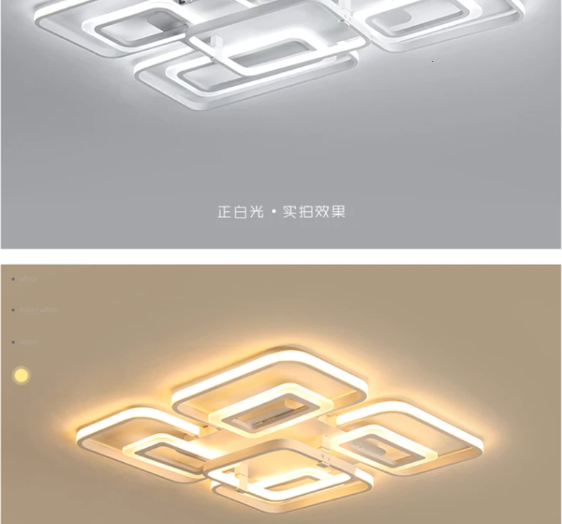 Chandelierrec, стиль, AC85-265V современные светодиодные потолочные лампы для гостиной, спальни, низкие потолки, плафон, лампа, потолочный светильник