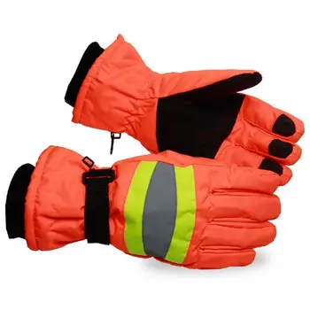 

Warm Full Finger Thermal Non Slip Ski Thicken Outdoor Ski Reflective Worker Snowboard Men Women Winter Mittens Sanitation G W3G7