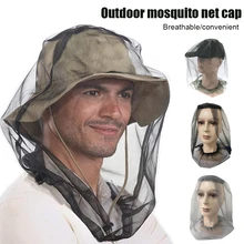 

Mosquito Head Net Mesh Breathable Large Face Neck Cover Face Protector Net Hat Insect Bugs Bee Proof For Fishing Hiking