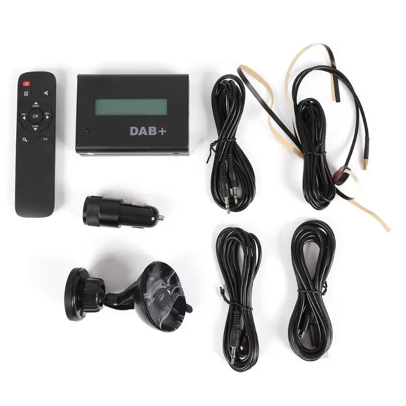 BLH616 DAB+ автомобильный радиоприемник, fm-передатчик, AUX-out, цифровой радио-тюнер, радиочастотный вход, диапазон 174 МГц~ 240 МГц