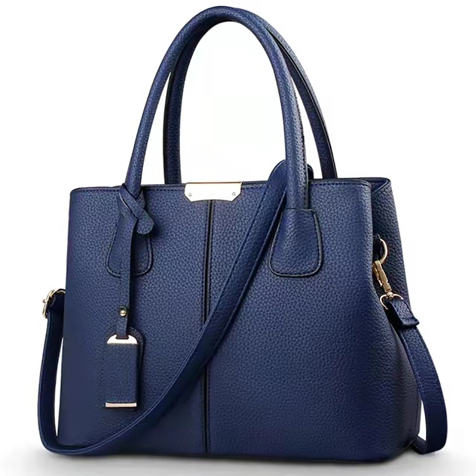 Borsa a mano bianca elegante da donna in morbida pelle con tracolla, borsa a tracolla da donna, borsa femminile alla moda, tasca Bolsa, con manico superiore_voghion.com