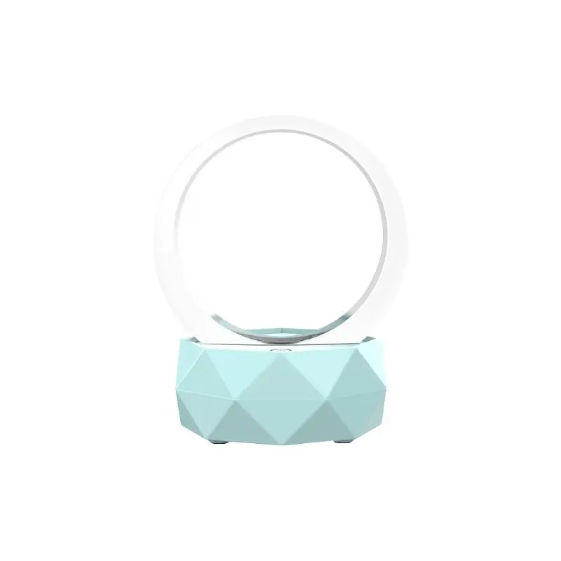 BL Мини Беспроводной Bluetooth 5,0 Динамик модная детская Красочный светодиодный ночной Светильник D08A - Цвет: BL