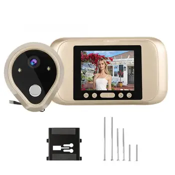 

720P HD Video Intercom Doorbell 3.2in Wide Angle Doorphone Door Viewer Camera set Home Security Accessories