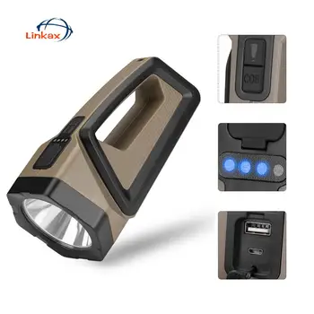 

LED Work Light USB Charging Lamp P50 COB Handheld Flashlight Searchlight Outdoor Lantern included Rechargeable Lithium Battery