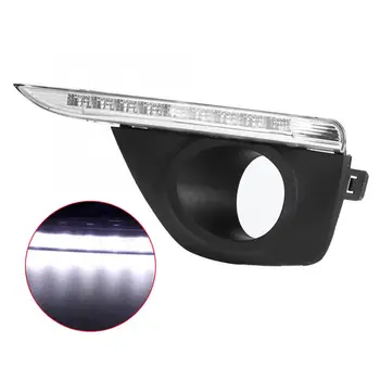 

Bulbs Pair of LED DRL Daytime Running Lights Fit for Renault Koleos 2011-2013 Car Styling 6000-6700K accessoire voiture