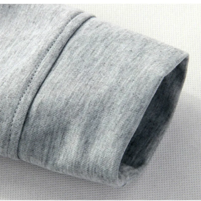 Осенняя мужская тонкая толстовка, флисовая куртка с длинными рукавами ...