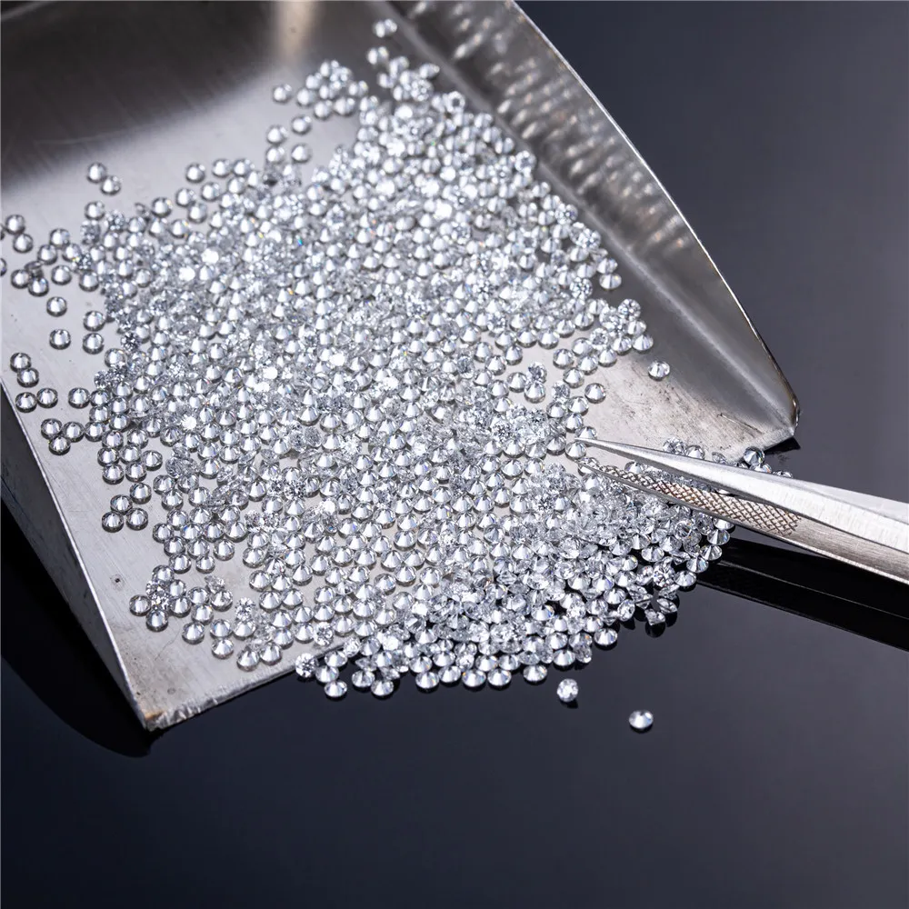 1.25mm ~ 3mm DEF  VVS ~ SI HPHT Lab Grown Diamonds Melee