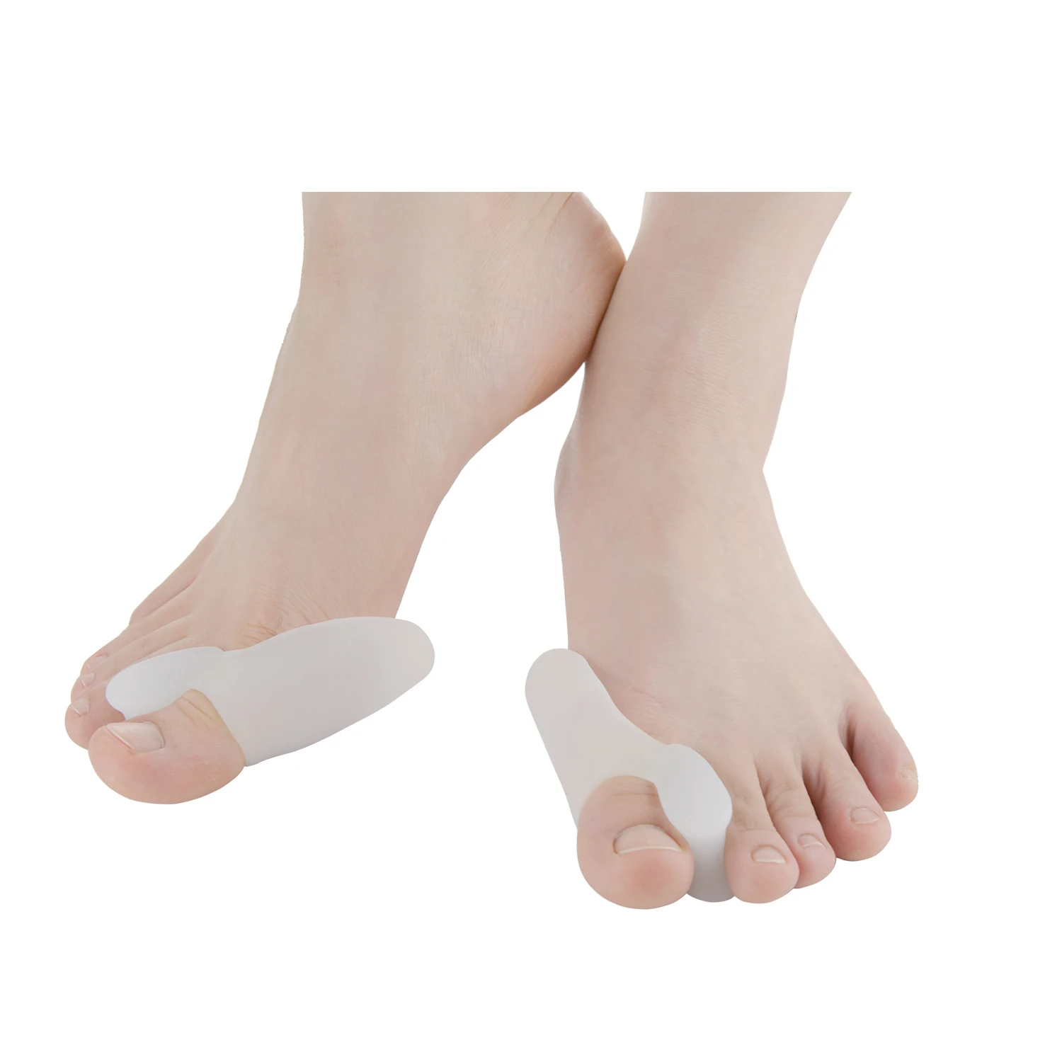 4 шт. силиконовый гель Bunion протекторы сепараторы выпрямители Hallux корректор для