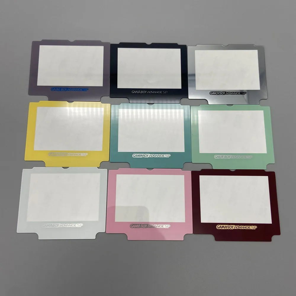 Стеклянный объектив для оригинального размера 2 9 дюйма GBASP LCD Gameboy advance sp.GBASP