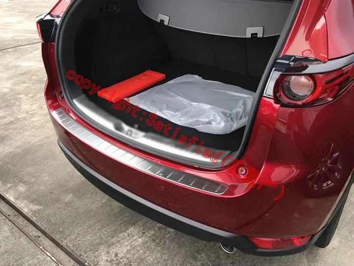 Накладка на задний бампер из нержавеющей стали для Mazda CX-5 CX5