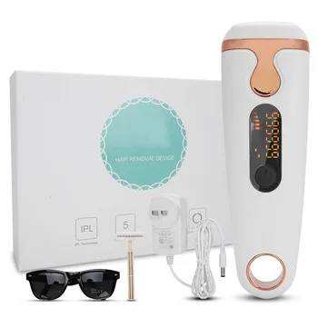 

Household Hair Removal Machine 500000 Flashes IPL Leg Armpit Hair Removal Machine Electric Epilator Depilator Hair Remover