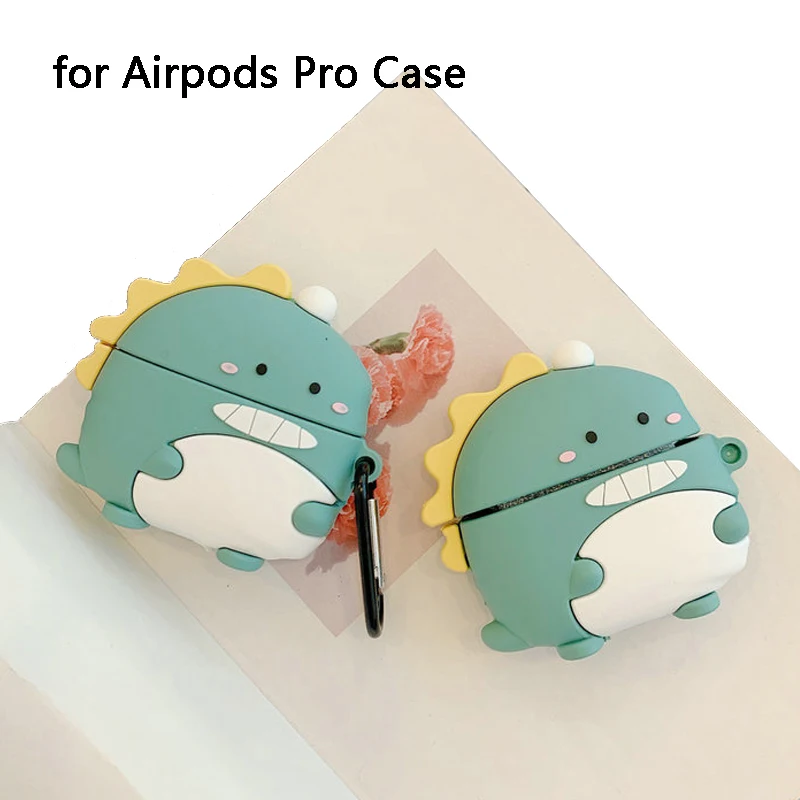 3D чехол для наушников для Airpods Pro чехол силиконовый чехол для наушников с рисунком динозавра для Air Pods Pro 3 чехол Чехол для зарядки