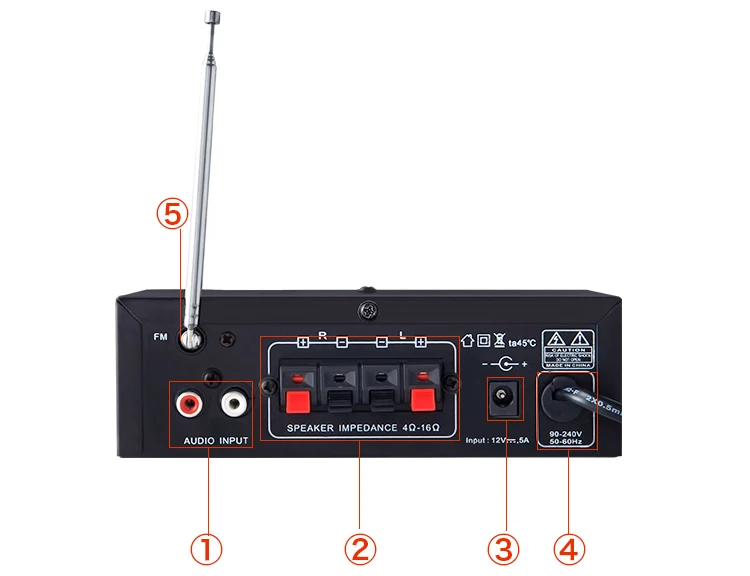 kinter T1 Bluetooth amplifier (8)