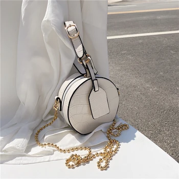

Stone Pattern PU Leather Crossbody Bags For Women 2020 Mini Totes Lady Solid Color Travel Shoulder Handbags Party Clutch
