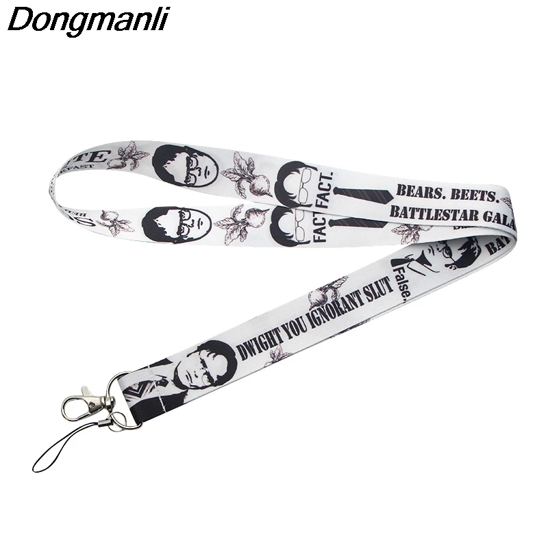 PC212 офис ТВ-шоу Lanyards держатель удостоверения личности ID карта пропуск Мобильный телефон ремни значок брелок для ключей
