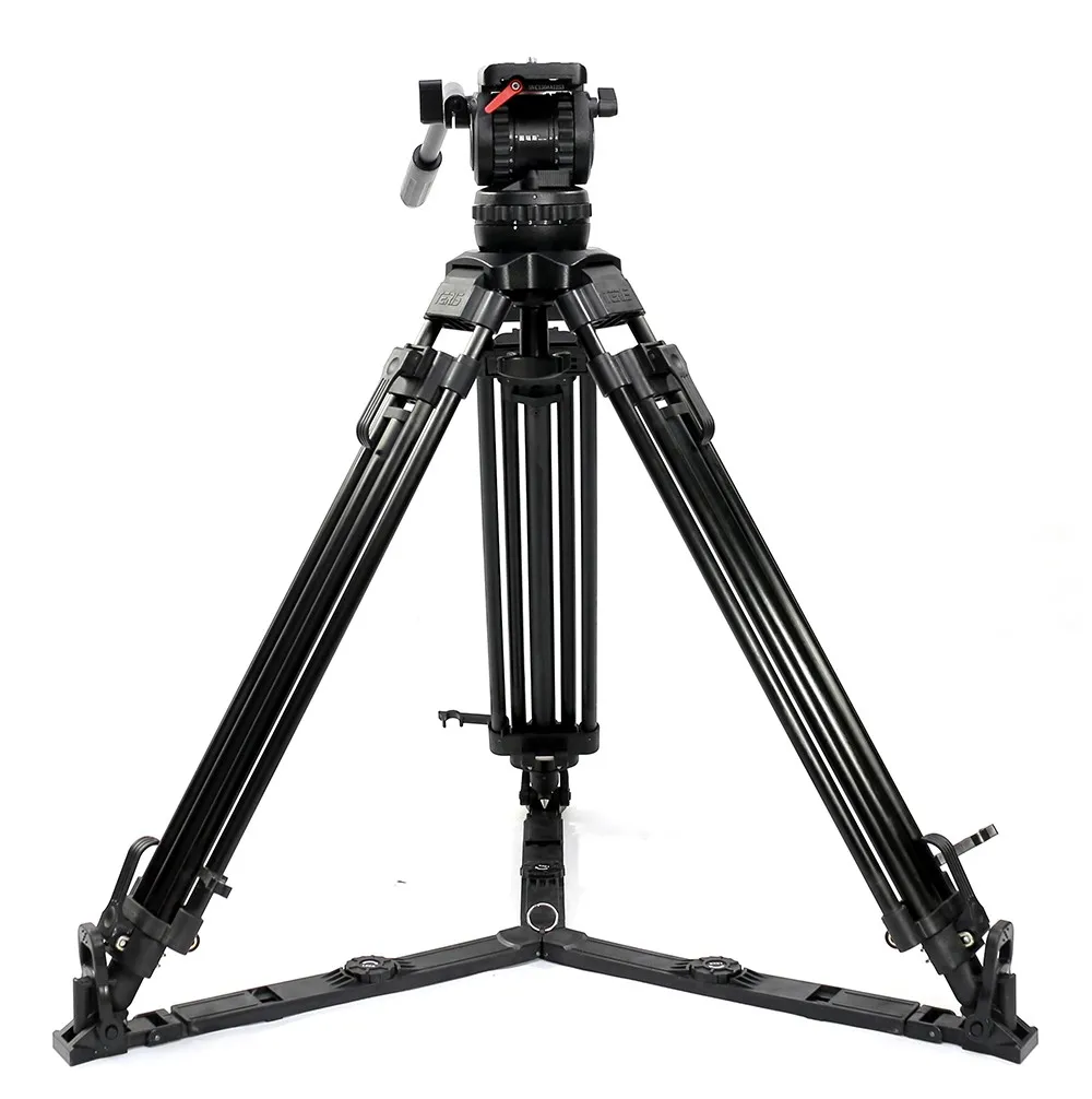 Комплект штатива TERIS 6" V12L DSLR для камеры с подвижной головкой с нагрузкой 12 кг алюминиевый штатив для видеокамеры для красной камеры Tilta rig