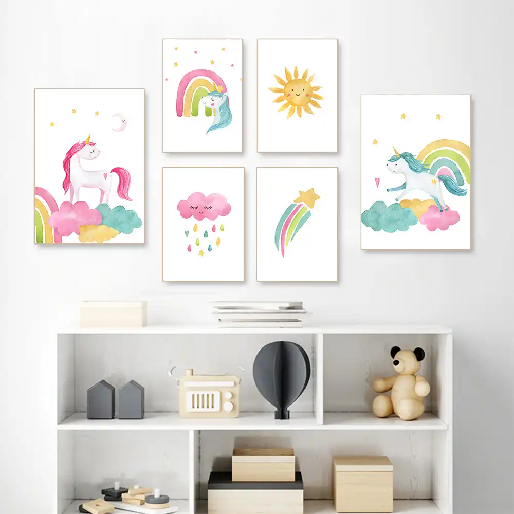 star wall art for nursery