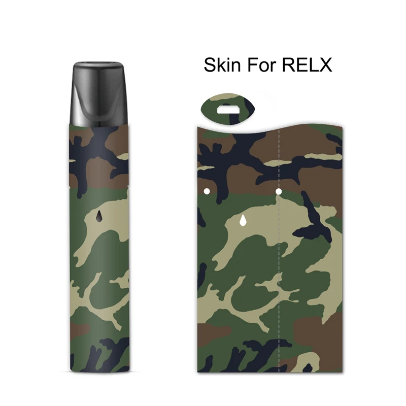 Камуфляжная наклейка печатная кожа для Relx крышка пленка чехол для Relx электронной сигареты