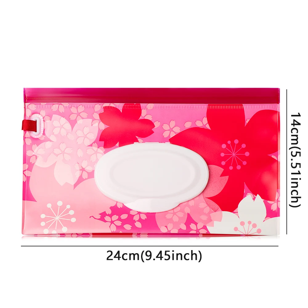 EVA Portable Snap-Strap Tissue Box Wet Wipes Bag Flip Cover Cosmetic Pouch Outdoor Useful Baby Stroller Accessories 1PC tissue box