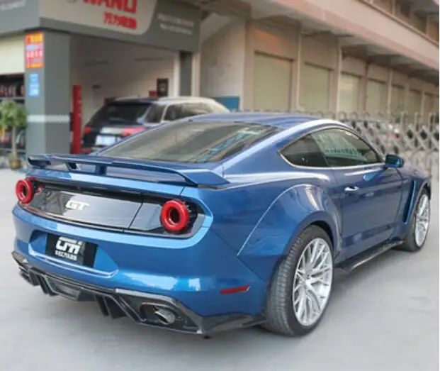 GT500 GT углеродное волокно автомобильное заднее крыло для багажника Ford Mustang 2015 2016 2017