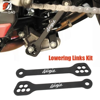 

For KAWASAKI Z250 Z300 Z750 Z800 Z1000 Z750S NINJA 250/300 EX250 Motorcycle Rear Suspension Cushion Drop Link Lowering Links Kit