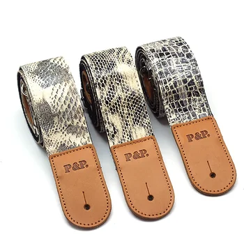 

Guitar Strap Adjustable PU Leather Belt For Acoustic Electric Guitars Classical Music Hobby Guitar Accessories