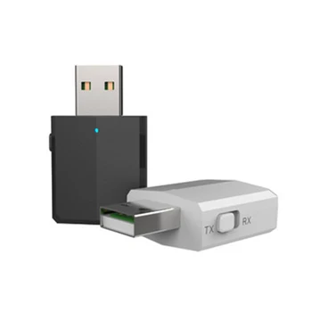 

3 in 1 USB Bluetooth 5.0 Audio Transmitter/Receiver Adapter Portable for TV/PC/Car NK-Shopping