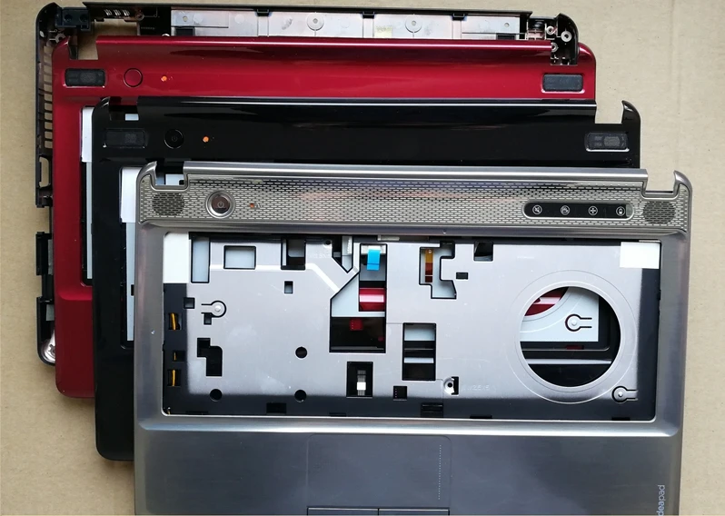 Для lenovo ideapad G360 чехол для ноутбука C оболочкой с сенсорной панелью левой и правой кнопки(черная краска красная краска опционально