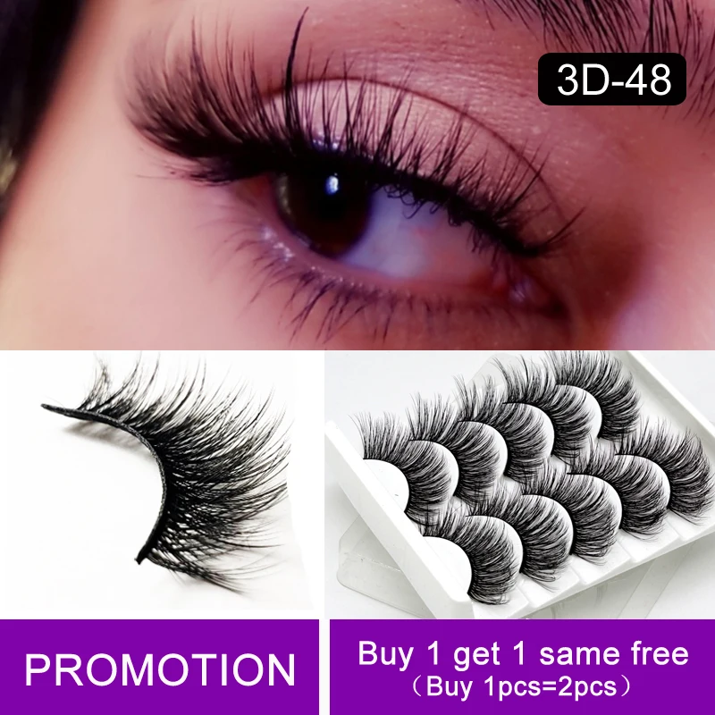 

5D Mink Lashes Strips 5 Pack 15mm Lashes Extension Natural False Eyelashes Dramatic Volume Fake Lashes Makeup Eyelash Extension