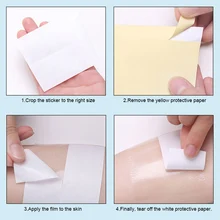 Недавно подмышек Пот колодки одноразовые наклейки щит защита поглощающая 6 м MS88