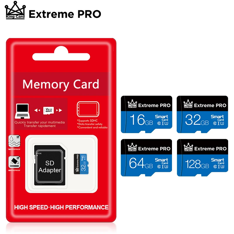 Micro SD Card Class10 memory card 64 gb 128 gb Mini microSD flash drive 16gb 32 gb cartao de memoria TF Card For Phone