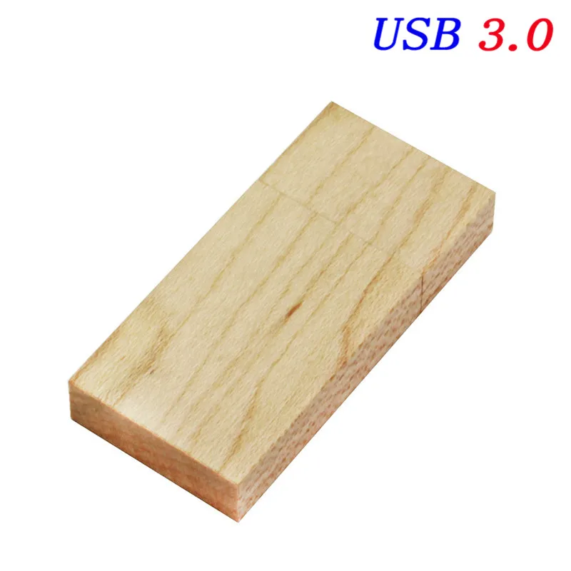 JASTER флеш-накопитель из дерева настроить логотип USB флэш-накопитель 16 ГБ 32 ГБ 64 Гб USB 3,0 Подарочная Флешка покер Memoria USB диск(10 шт. бесплатный логотип - Цвет: maple