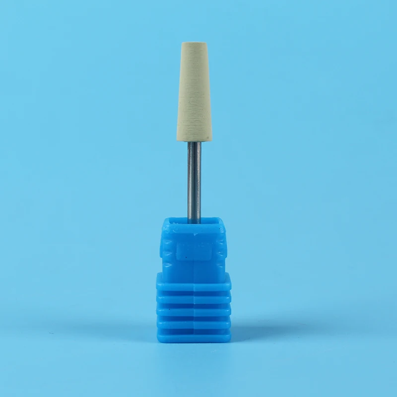 23 типа резиновых силиконовых сверл для ногтей полировщик Шлифовальная головка буфет для ногтей Электрический аппарат для маникюра аксессуары для ногтей, инструменты - Цвет: Серый