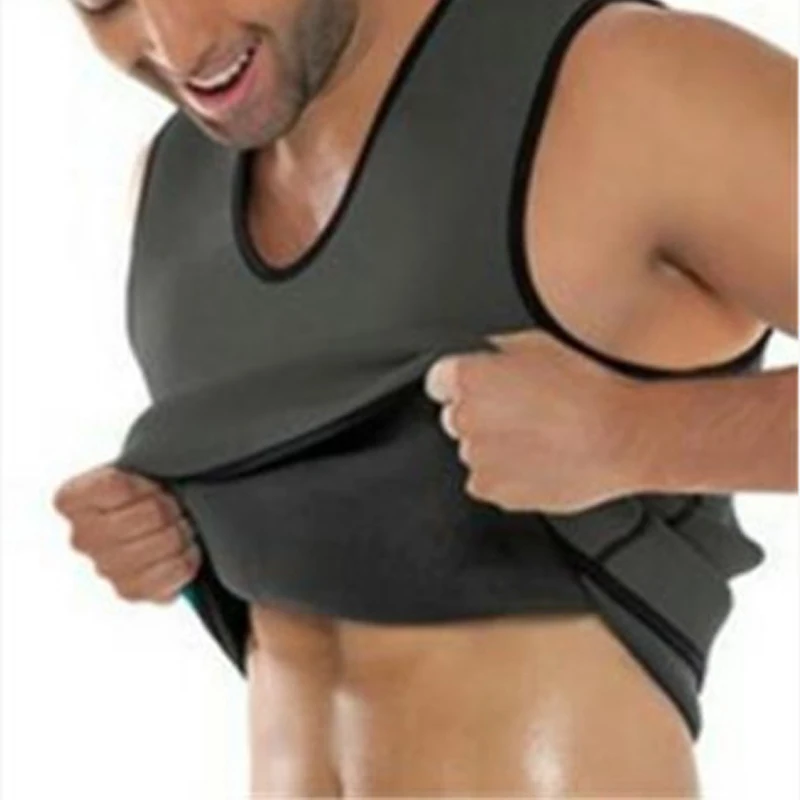 Женское и мужское Корректирующее белье, Neopreno Hombre, Корректирующее белье без рукавов, для похудения, спортивная одежда, топы для фитнеса, утягивающий корсет