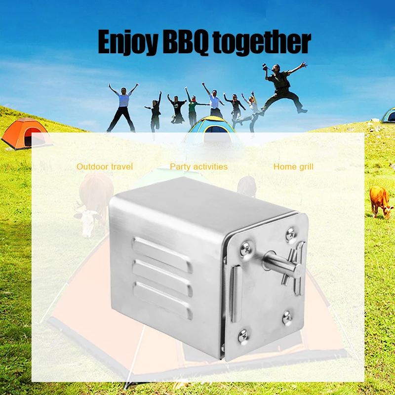 BBQ Grill Motor Rotating Motor Stainless Steel Spit Rotisserie Motor for Roasting Furnace Roasted Lambs Piglets Chicken Motor 6