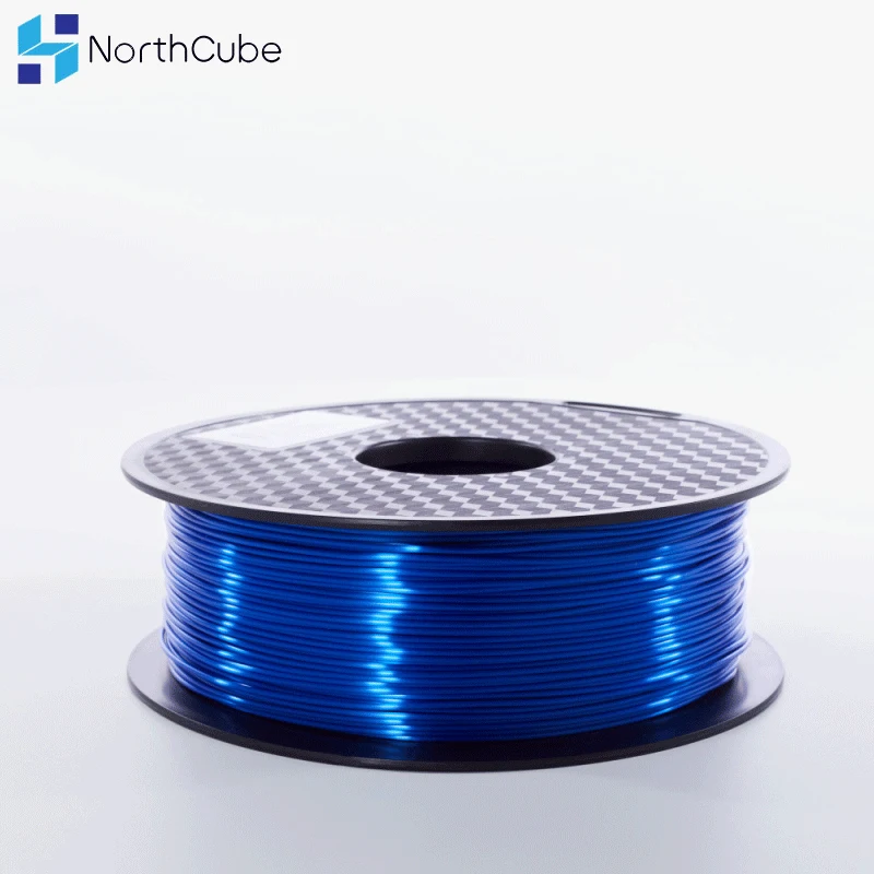 NorthCube 3D печать шелк PLA нить 3d принтер нить 1,75 мм 1 кг шелк как серия шелк-синяя цветная нить