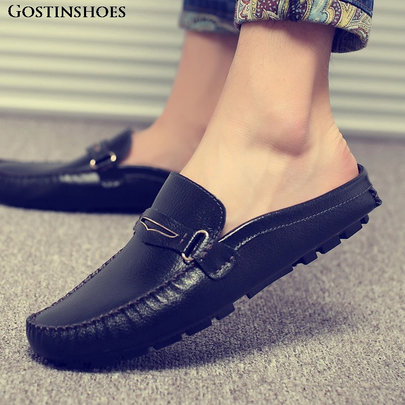 

Large Size Men Moccasins Zapatos De Hombre Cowhide Men Loafers Driver Moccasins