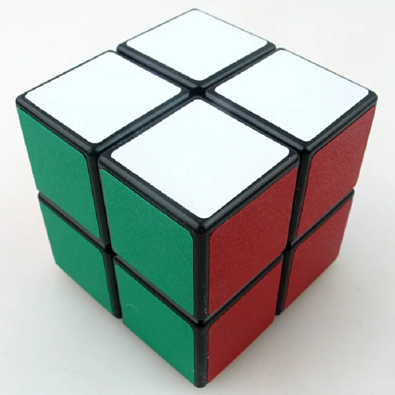 ShengShou 2x2x2 магический куб из ПВХ наклейки матовая поверхность магический куб скоростной куб Развивающие игрушки для обучения детей Cubo Magico