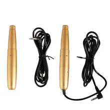 Новейшая машина для перманентного макияжа, ручка золотого цвета для бровей, Ротационная Машина для татуировки, швейцарский двигатель, японские подшипники Maquina, Прямая поставка