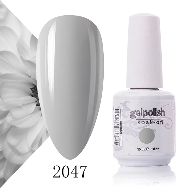 Arte Clavo 131 Colors Gel Polish Nail Gel Varnish Paint Semi Permanent Nails Art Gel Nail Polish For Manicure Top Coat Base Coat 2047