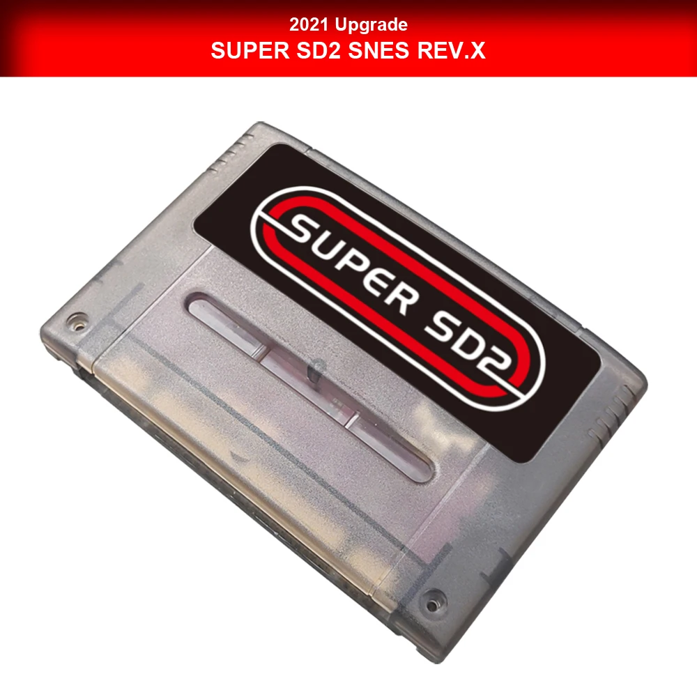La Versione Cinese Super Sd2 Pro Rev.X Super Snes Pro Sfc Pro Supporta Giochi Di Chip Speciali Per Console Super Family Super Sd2Snes