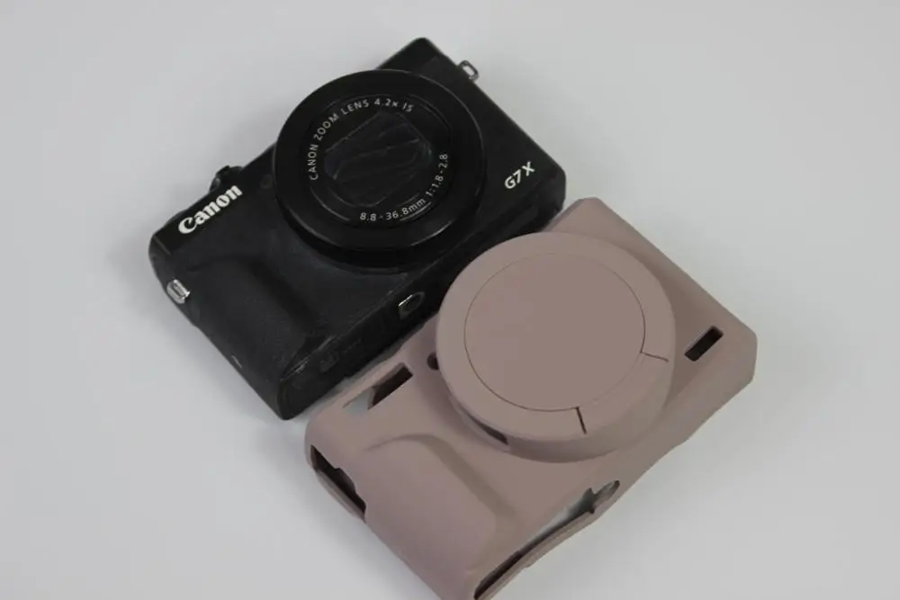 Силиконовый чехол для камеры Canon G7XII G7X II G7X Mark 2 G7X III G7X3 G7X Mark 3 резиновый защитный чехол для камеры