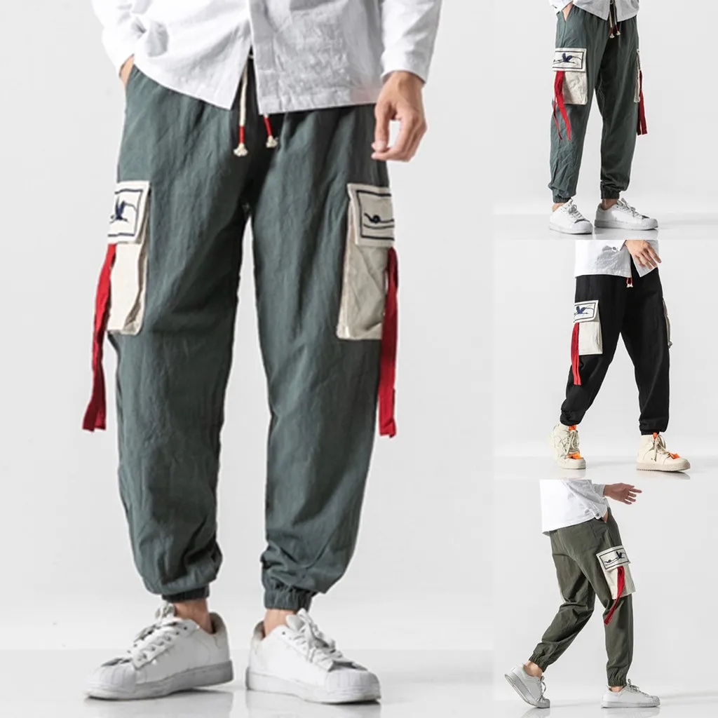 Army Green Новые модные брюки повседневные Модные мужские короткие брюки для отдыха комбинезоны брюки в стиле ретро Z819 - Цвет: Army Green