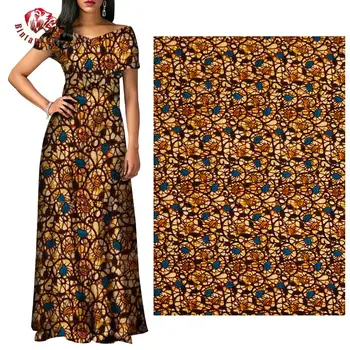 

Ankara Fabric African Real Wax Print Fabric BintaRealWax High Quality 6 Yards 3Yards African Fabric for Party Dress FP6237